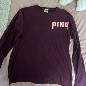 Pink long sleeve size S